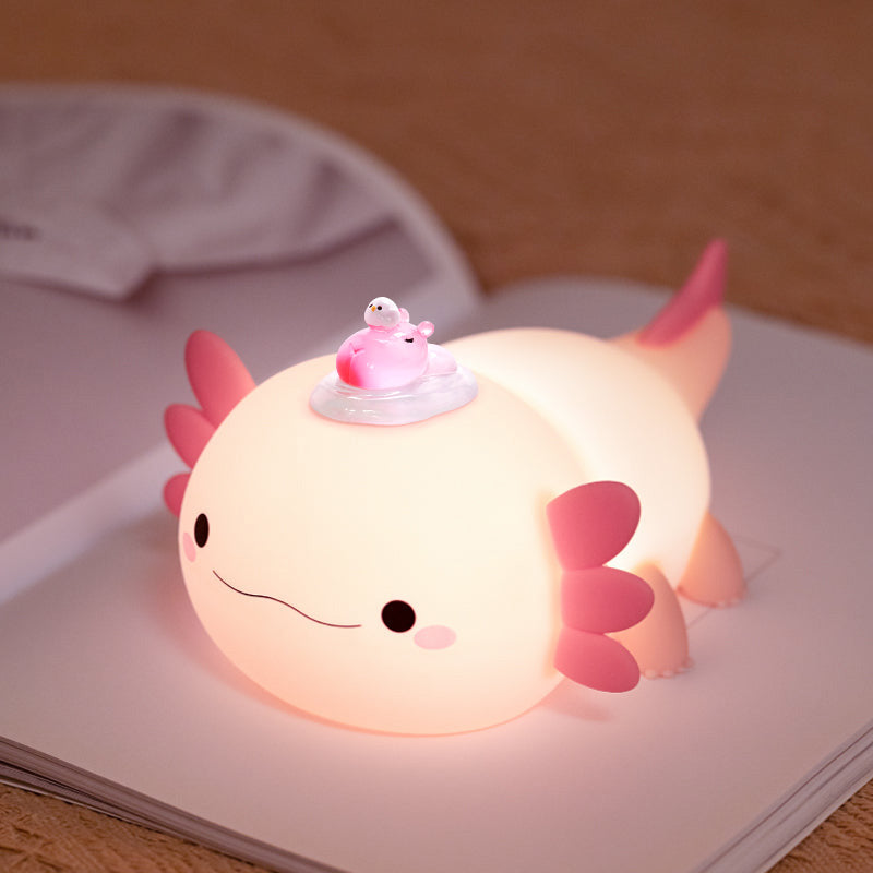 MiniaCraft® Axolotl Cute Squishy Night Light - Perfect Gift 🎁