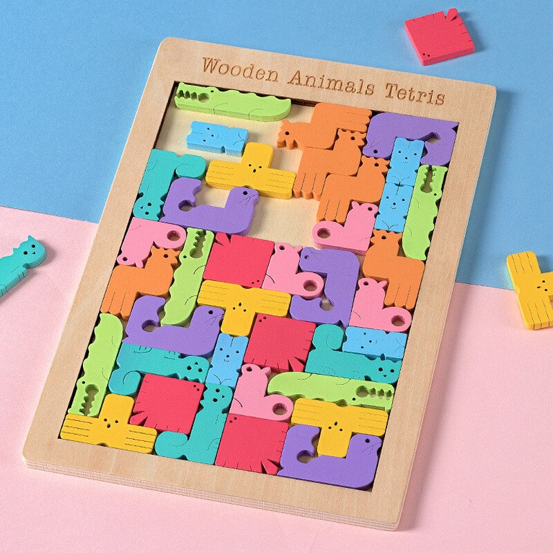 Montessori Tetris™- Educational Puzzle