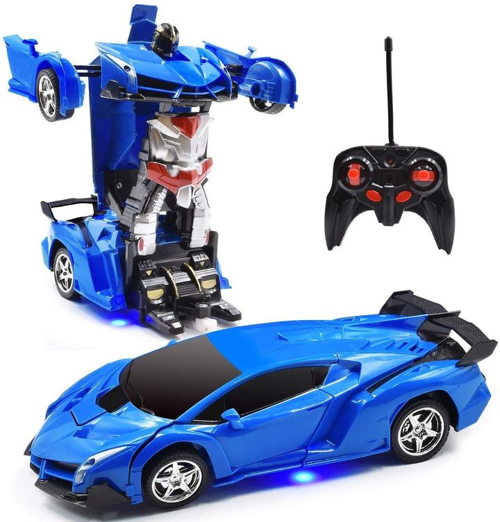 RC ULTRA-SENSING TRANSFORMED ROBOT CAR