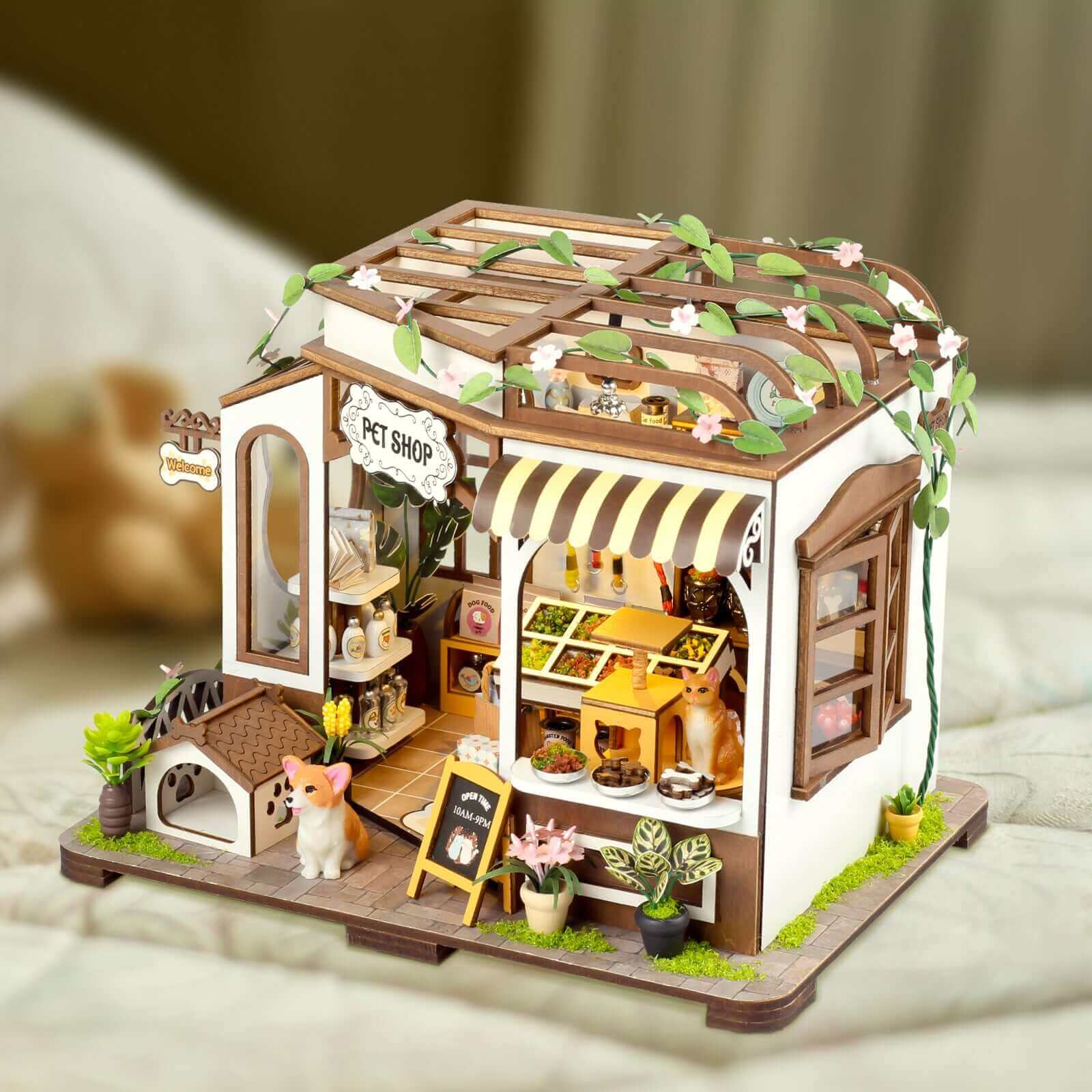 Pet Shop DIY Miniature House | Miniacraft