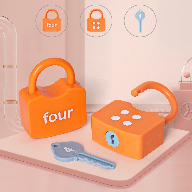 Number Learning Locks & Keys Kit