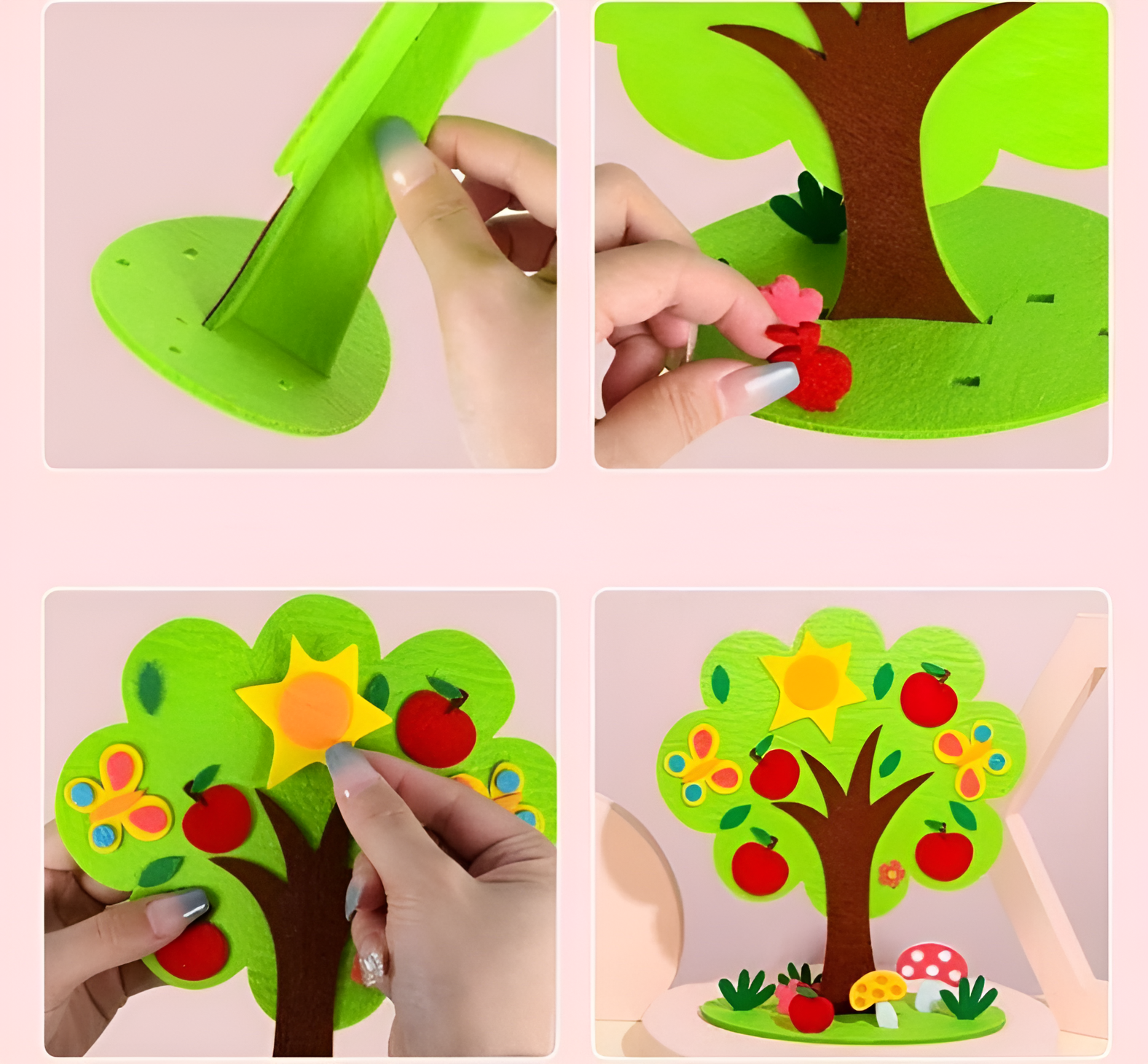 Montessori Seasons Felt Tree Kit