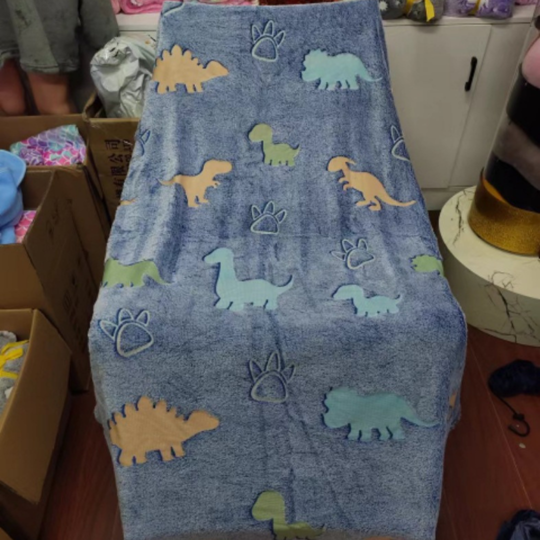 Glow In The Dark Kids Blanket