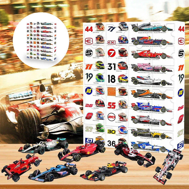 F1 Advent Calendar -- The One With 24 Little Doors