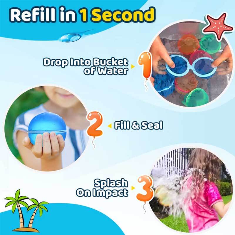 Reusable Pool Water Balloons