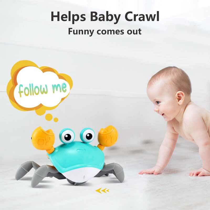 Infant Interactive Crawling Crab