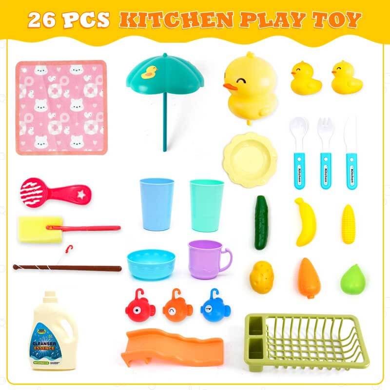 Kids Role Play Dishwasher Toy