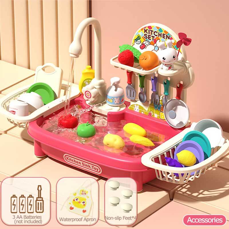 Kids Role Play Dishwasher Toy