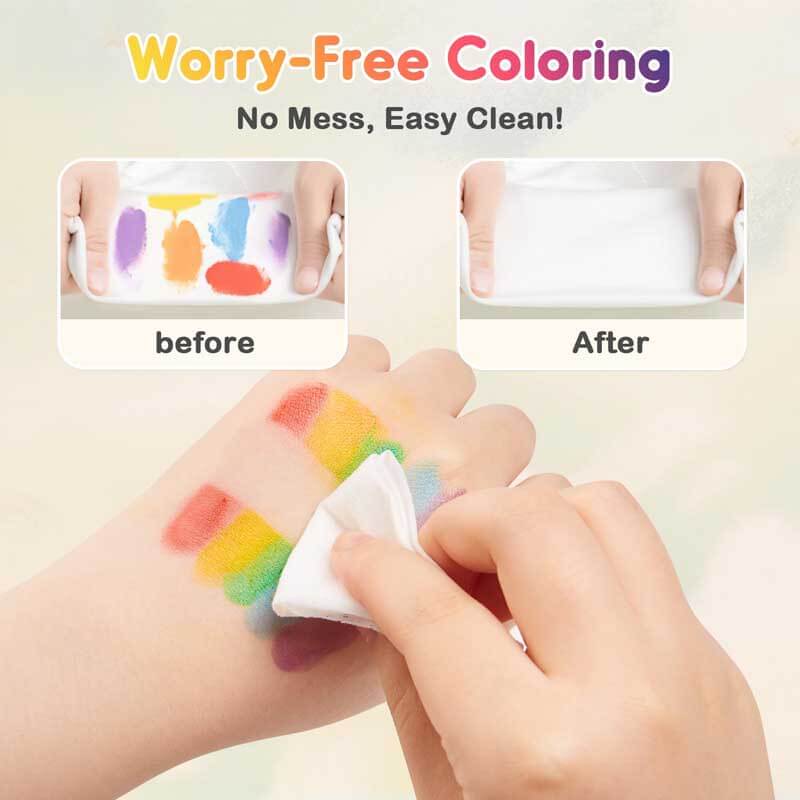 Portable Finger Paint