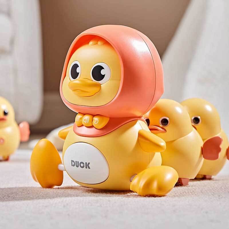 Moveable Walking Duckling Family