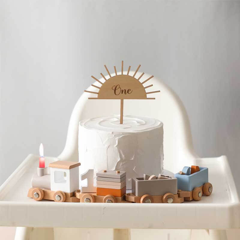 Children's Cake Decoration Ornament Train