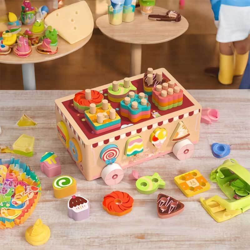 Montessori Wooden Shape Sorting Toys