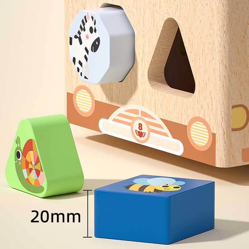 Montessori Wooden Shape Sorting Toys