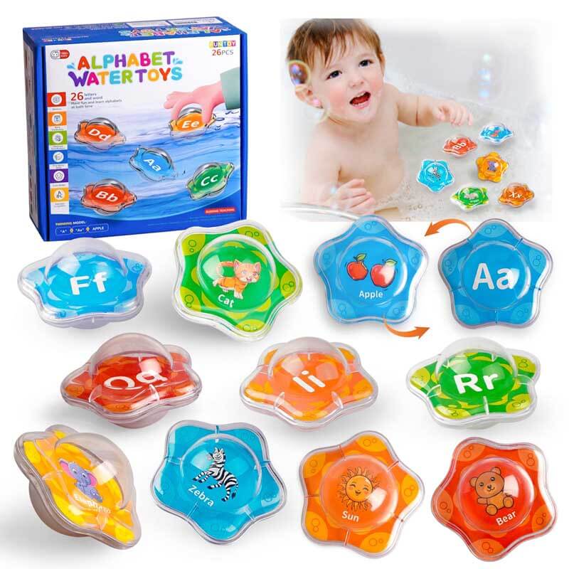 Alphabet Baby Bath Toys