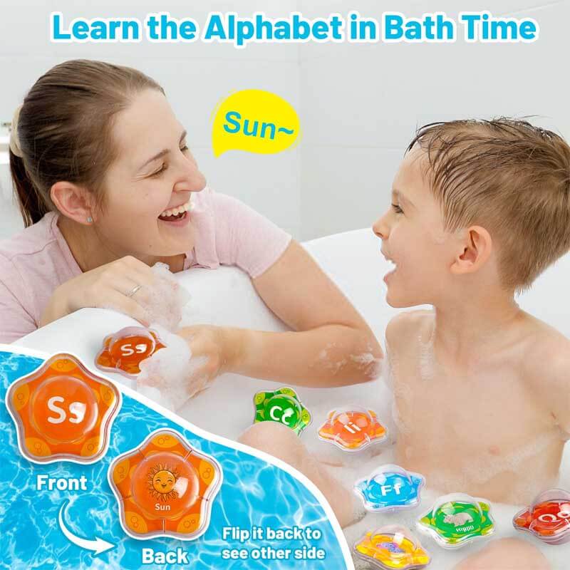 Alphabet Baby Bath Toys