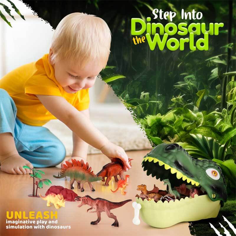 Toy Dinosaur Playset Gift