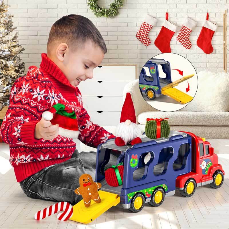 Christmas Truck Toys Sets