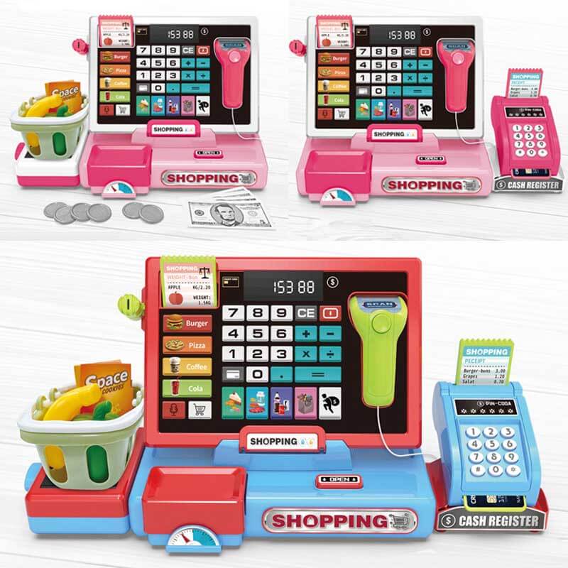 Toy Cash Register for Kids