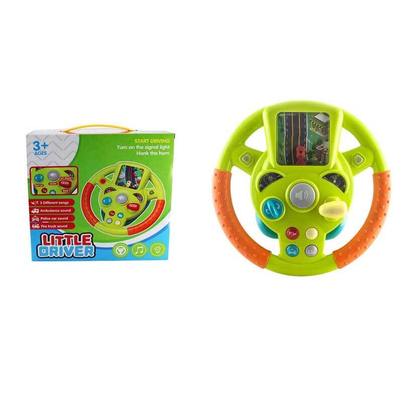 Racing Car Steering Wheel Toy