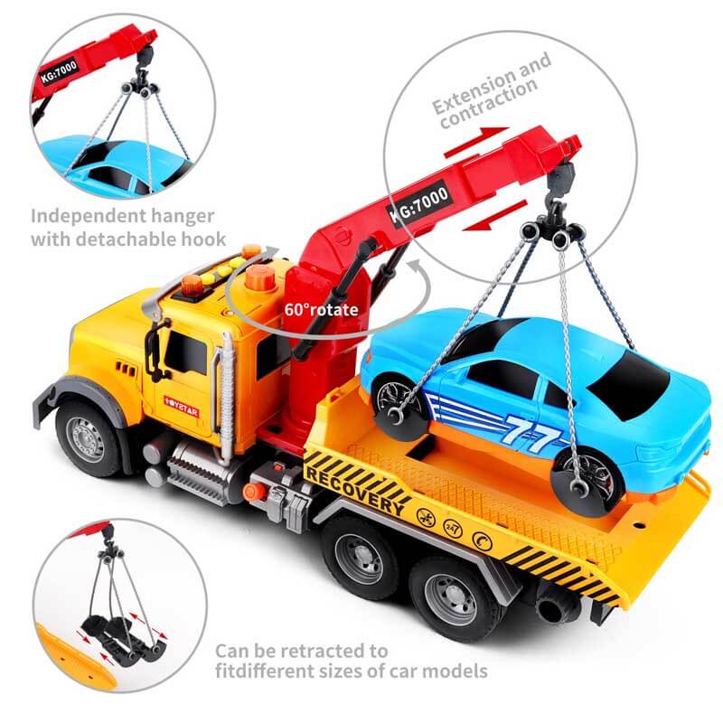 Large Tow Truck Toy