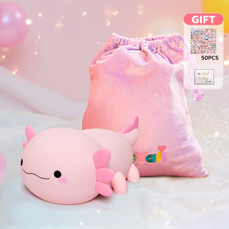 MiniaCraft® Axolotl Cute Squishy Night Light - Perfect Gift 🎁