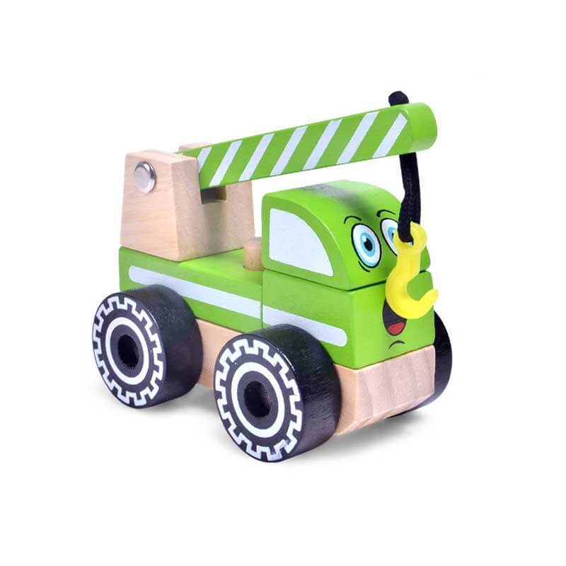 Wooden Vehicle Combination Puzzle