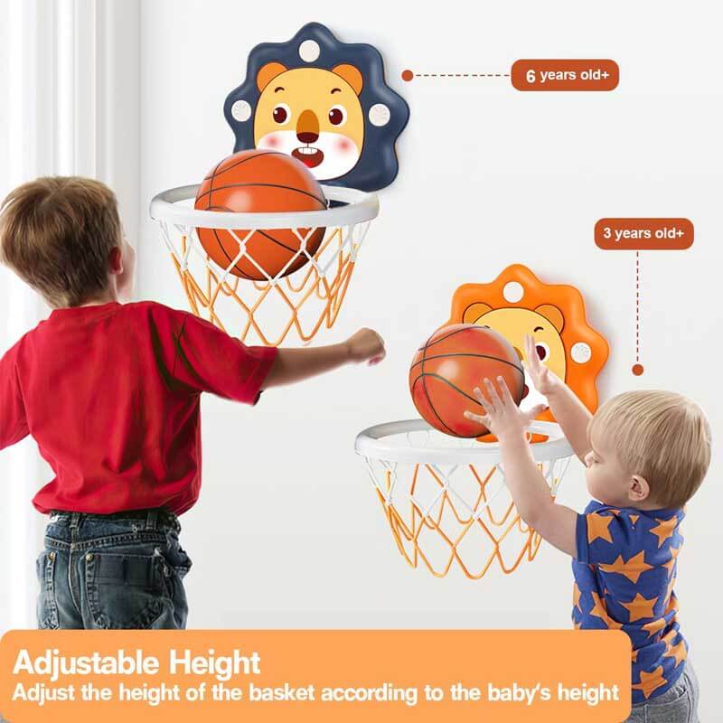 Adjustable Height Basketball Hoop