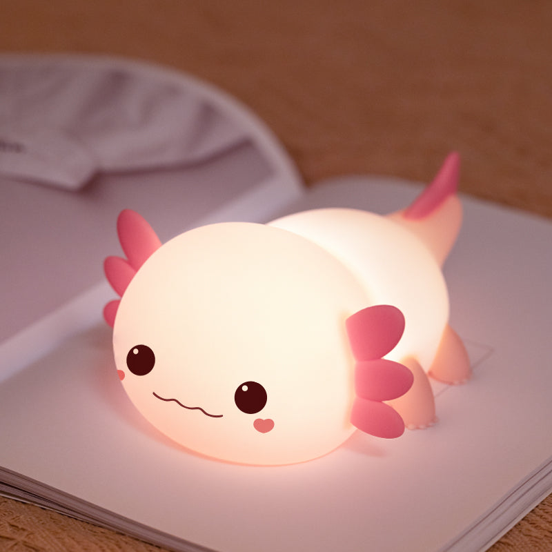 MiniaCraft® 2025 Limited Version Axolotl Squish Night Light - Perfect Gift 🎁