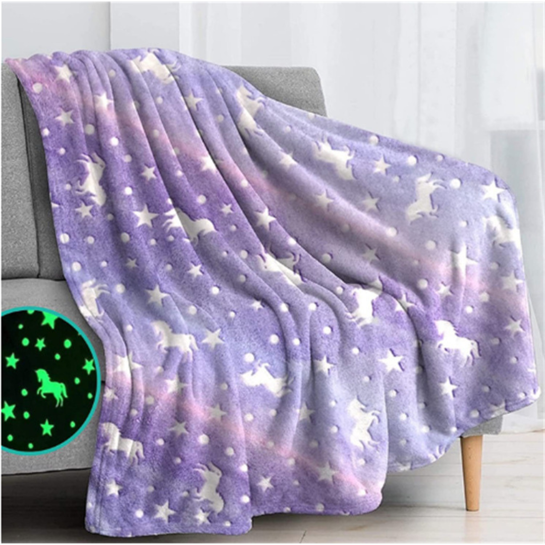 Glow In The Dark Kids Blanket