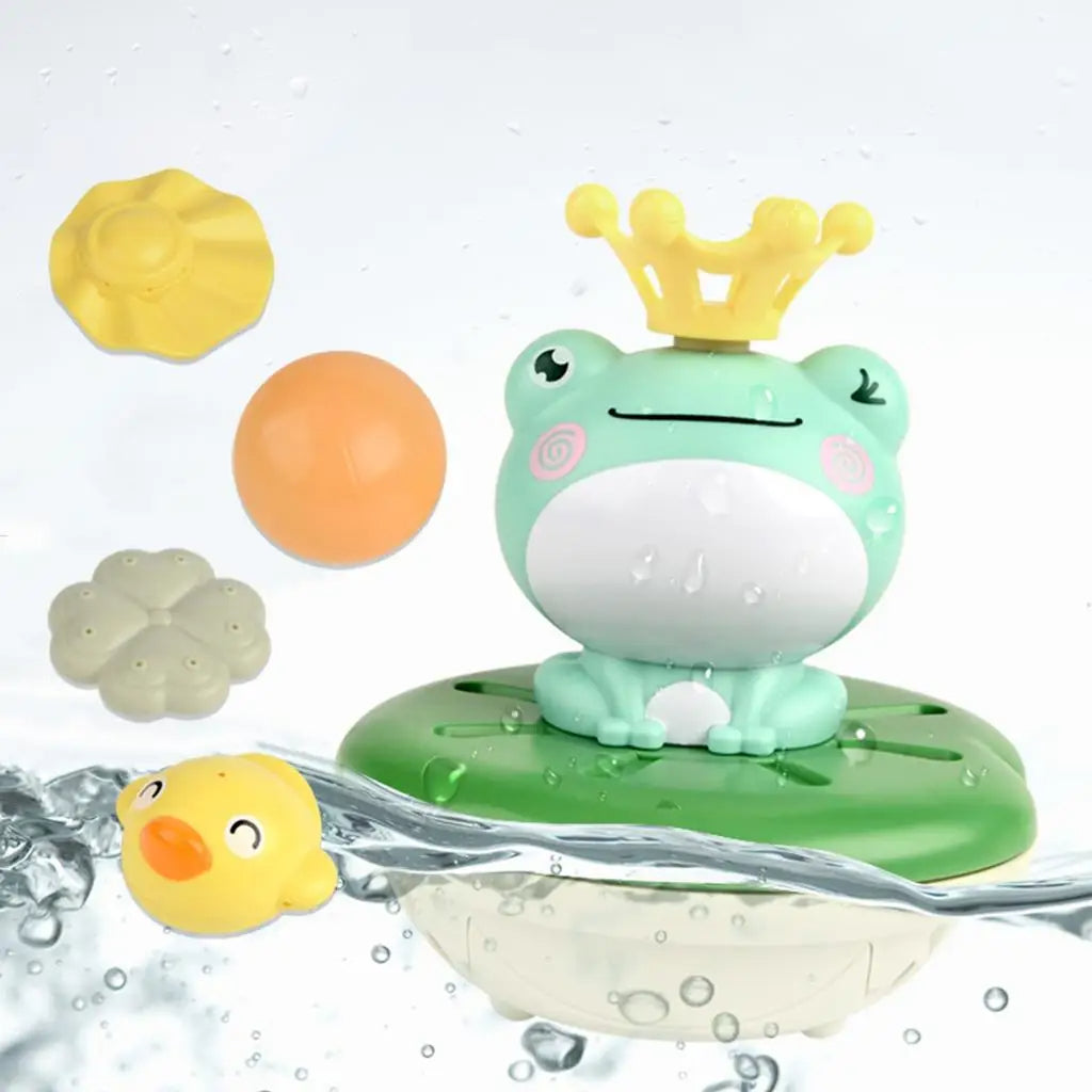 Sprinkling Frog Bath Toy