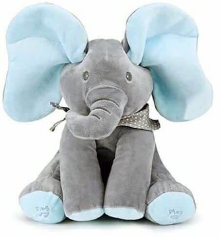 PEEK A BOO MUSICAL ELEPHANT TOY