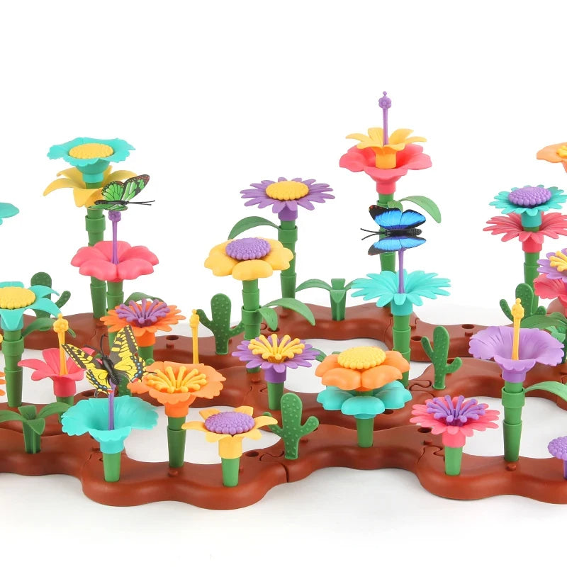 Flower Building Blocks Set