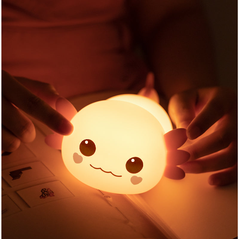 MiniaCraft® 2025 Limited Version Axolotl Squish Night Light - Perfect Gift 🎁