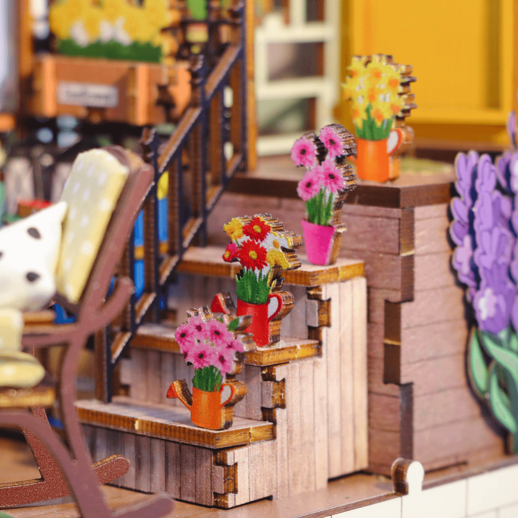 Garden House DIY Book Nook | Miniacraft (Music Box)