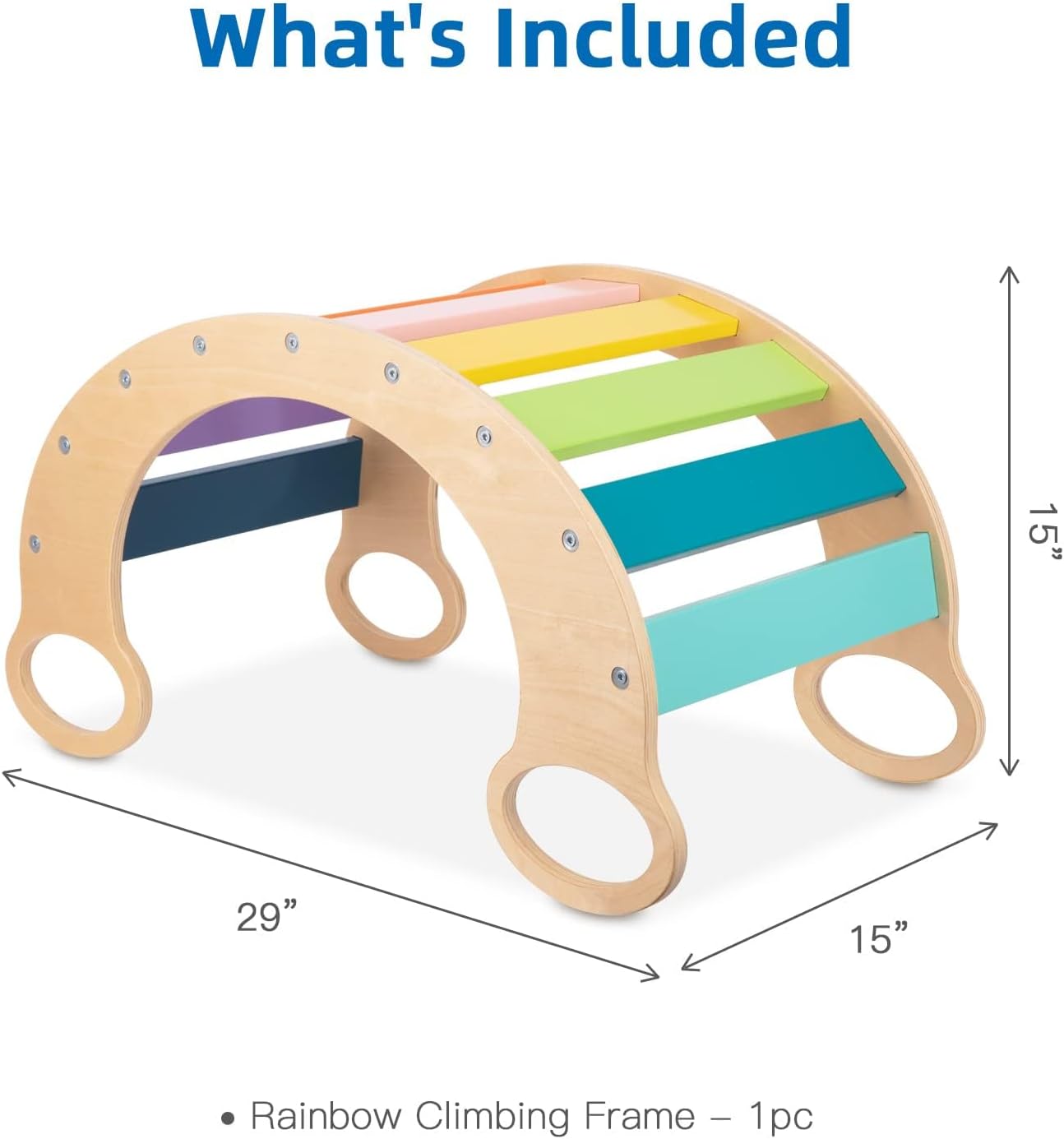 Rainbow Climbing and Balance Set