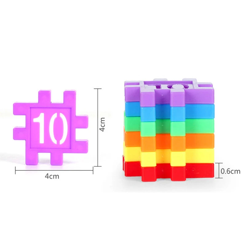 Mathematic Montessori Building Blocks