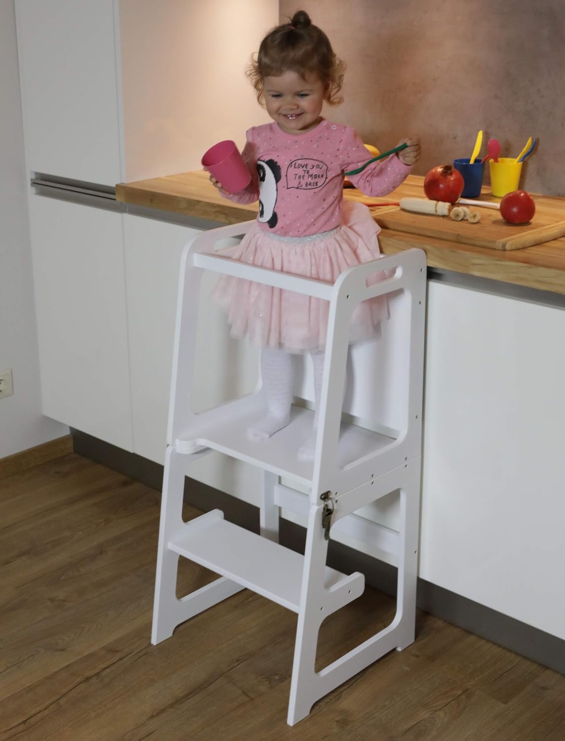 Montessori Table & Chair All-In-One