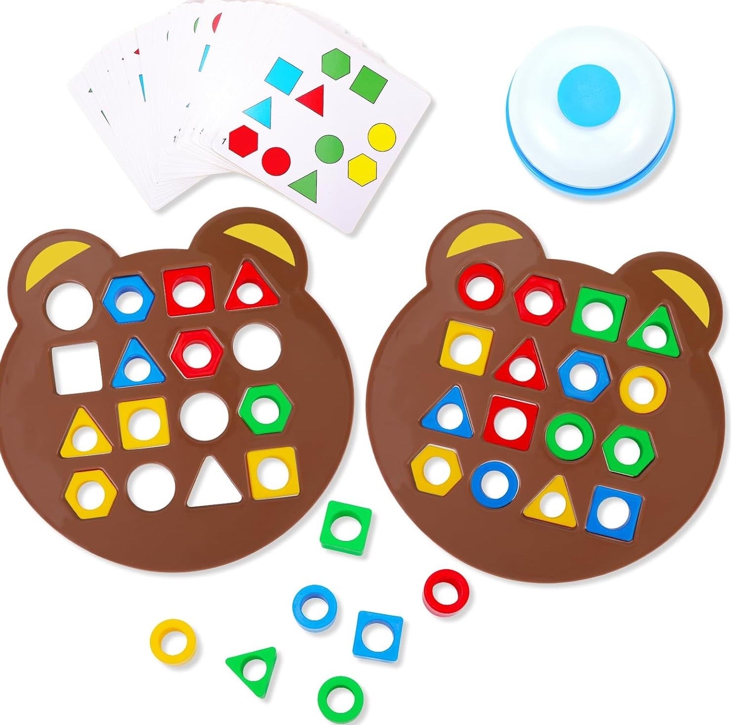 Montessori Shape & Color Matching Puzzle