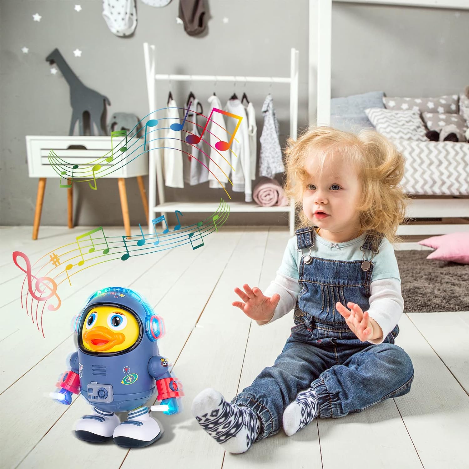 Disco Duck Interactive Toy