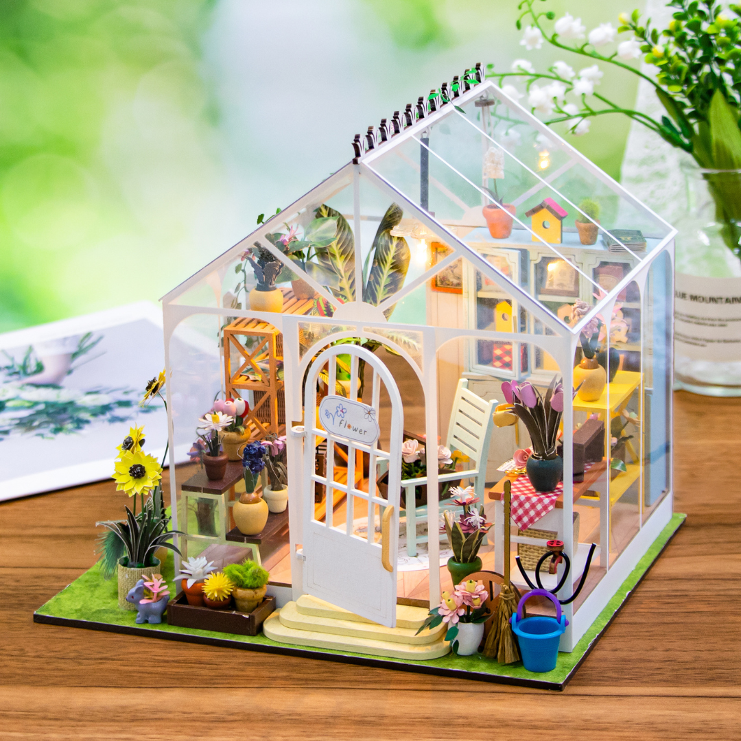 Sunshine Flower DIY Miniature House | Miniacraft