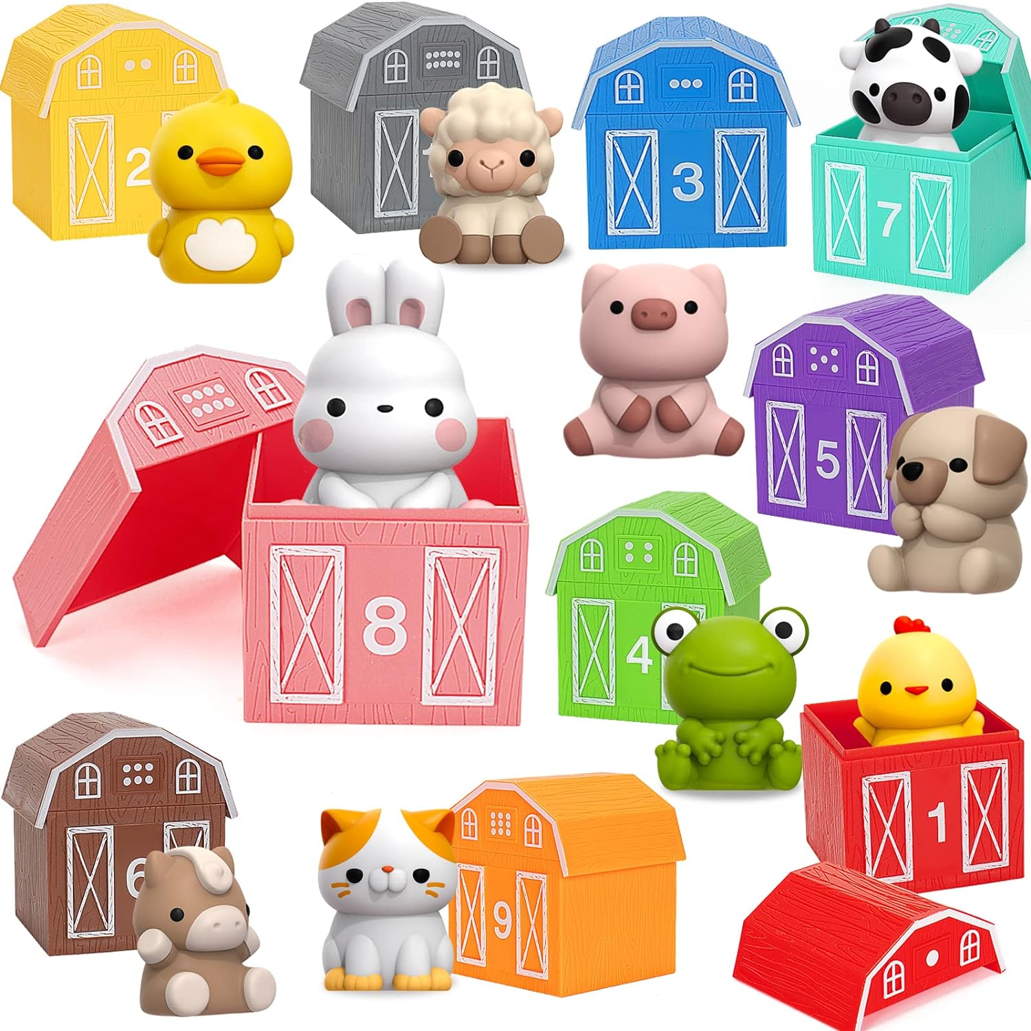 Farm Animals Set (20 Animals)