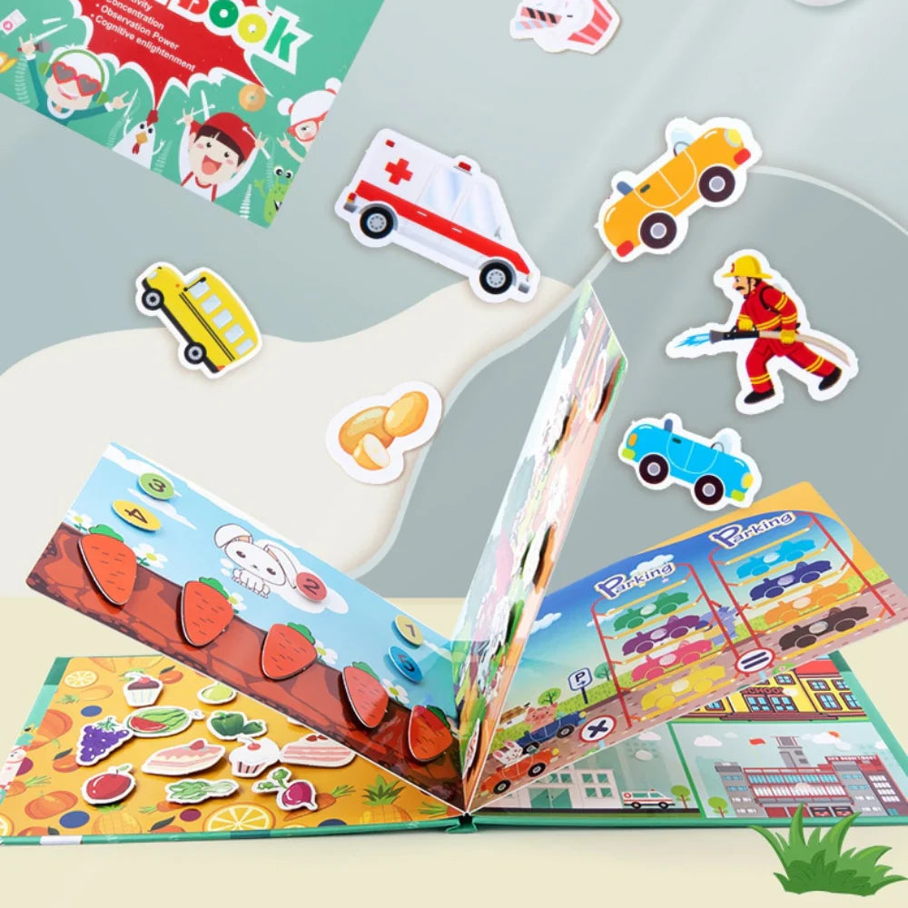 Interactive Learning Cloth Book