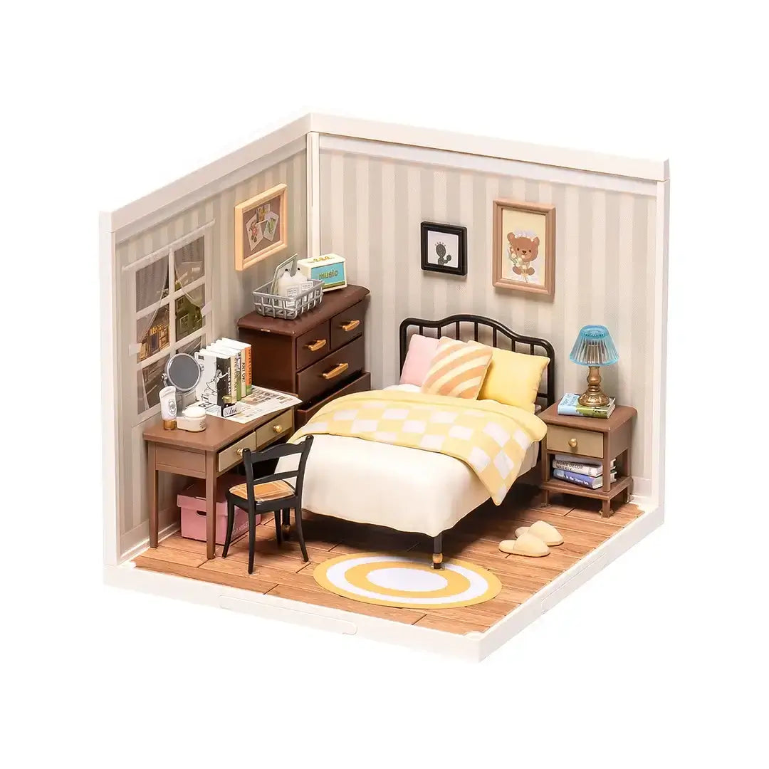 Sweet Dream Bedroom DIY Plastic Miniature House | Miniacraft