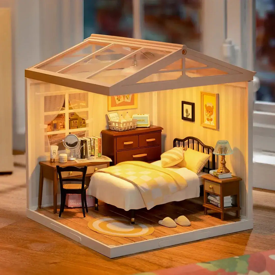 Sweet Dream Bedroom DIY Plastic Miniature House | Miniacraft