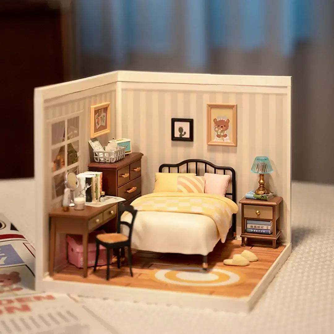 Sweet Dream Bedroom DIY Plastic Miniature House | Miniacraft