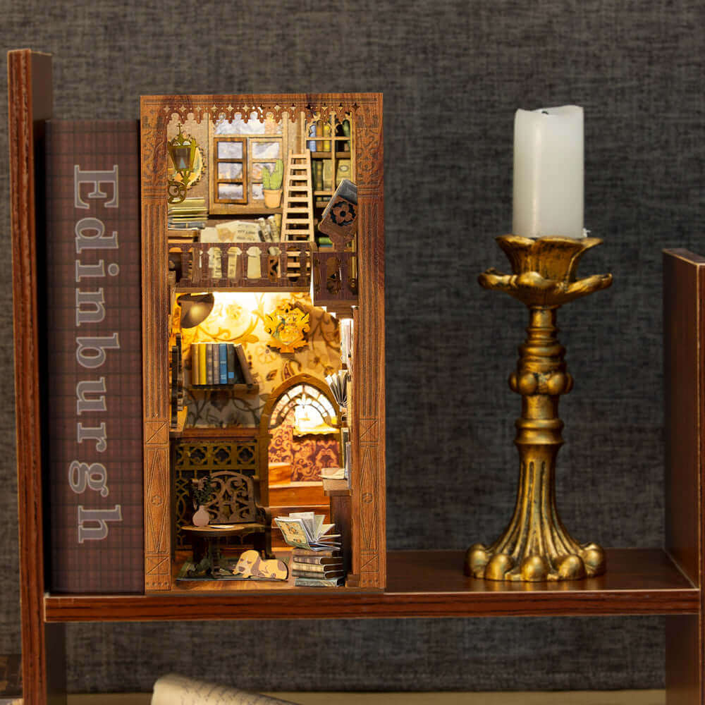 Eternal Bookstore Book Nook | Miniacraft