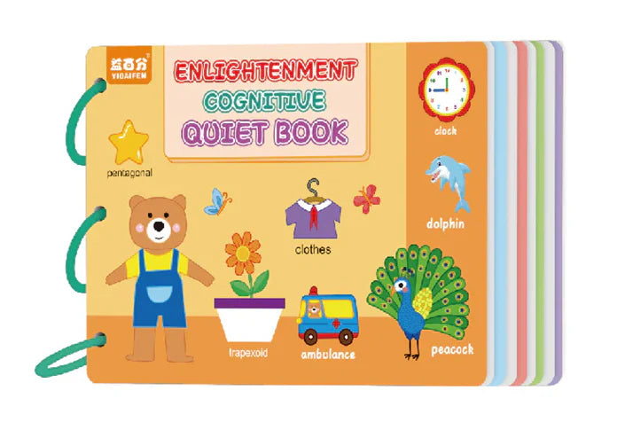 Cognitive Development Activity Book - Interactive Felt Book