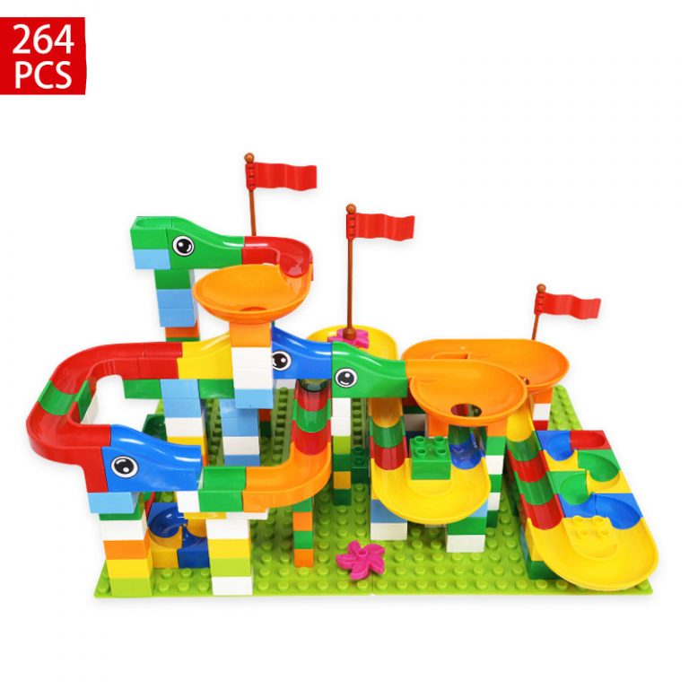 Marble Run Track Building Blocks Kit