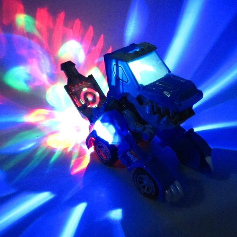 Transforming Dinosaur LED SUV Car