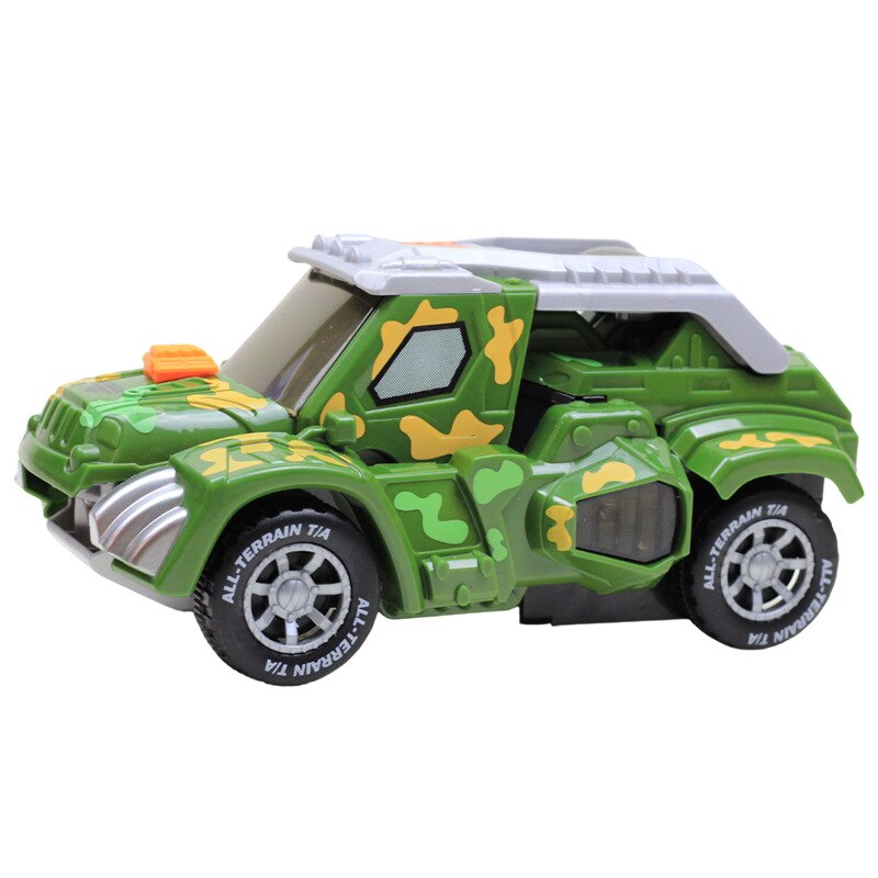 Transforming Dinosaur LED Camo Spray SUV Car